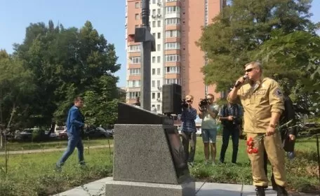 В Киеве пытались взорвать антироссийский памятник
